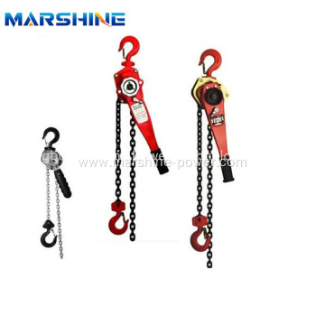 Construction Hand Wrenching Chain Tackle Block Hoist Crane